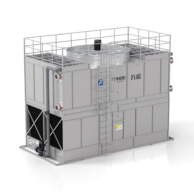 Dubbel-inlaat Air Compound Flow Gesloten koeltoren